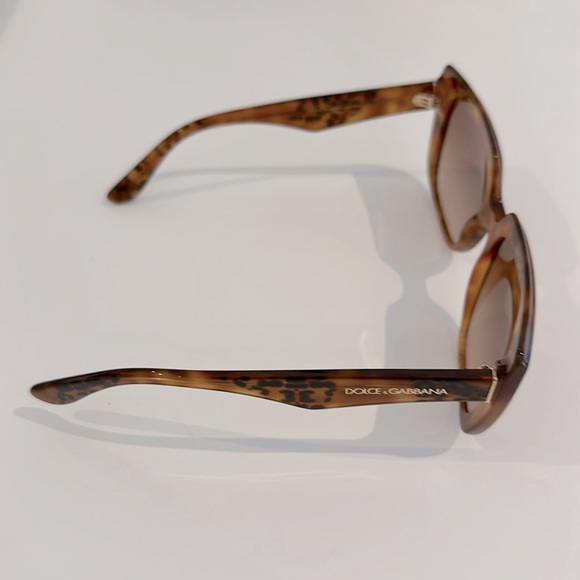 NEW Dolce & Gabbana Women's 54mm Havana Leo Sunglasses DG4414 - Picture 12 of 13